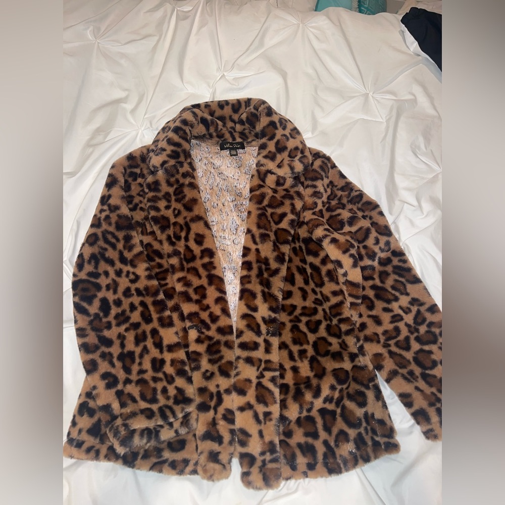 Melissa Page Cheetah Print Jacket